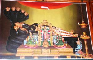 Famous Depiction of Sri Ranganath