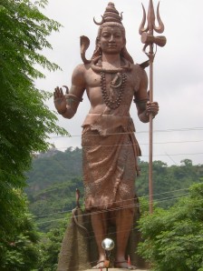 Shiva at entrance to Haridwar
